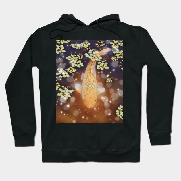 koi fish Hoodie by WitchyAesthetics